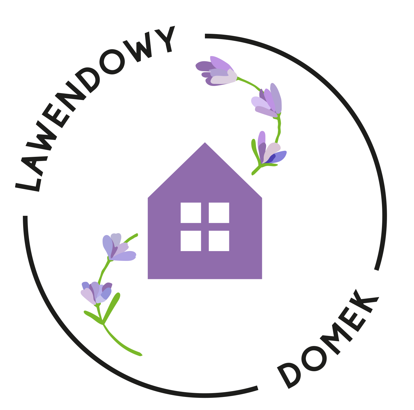 Logo Lawendowy Domek